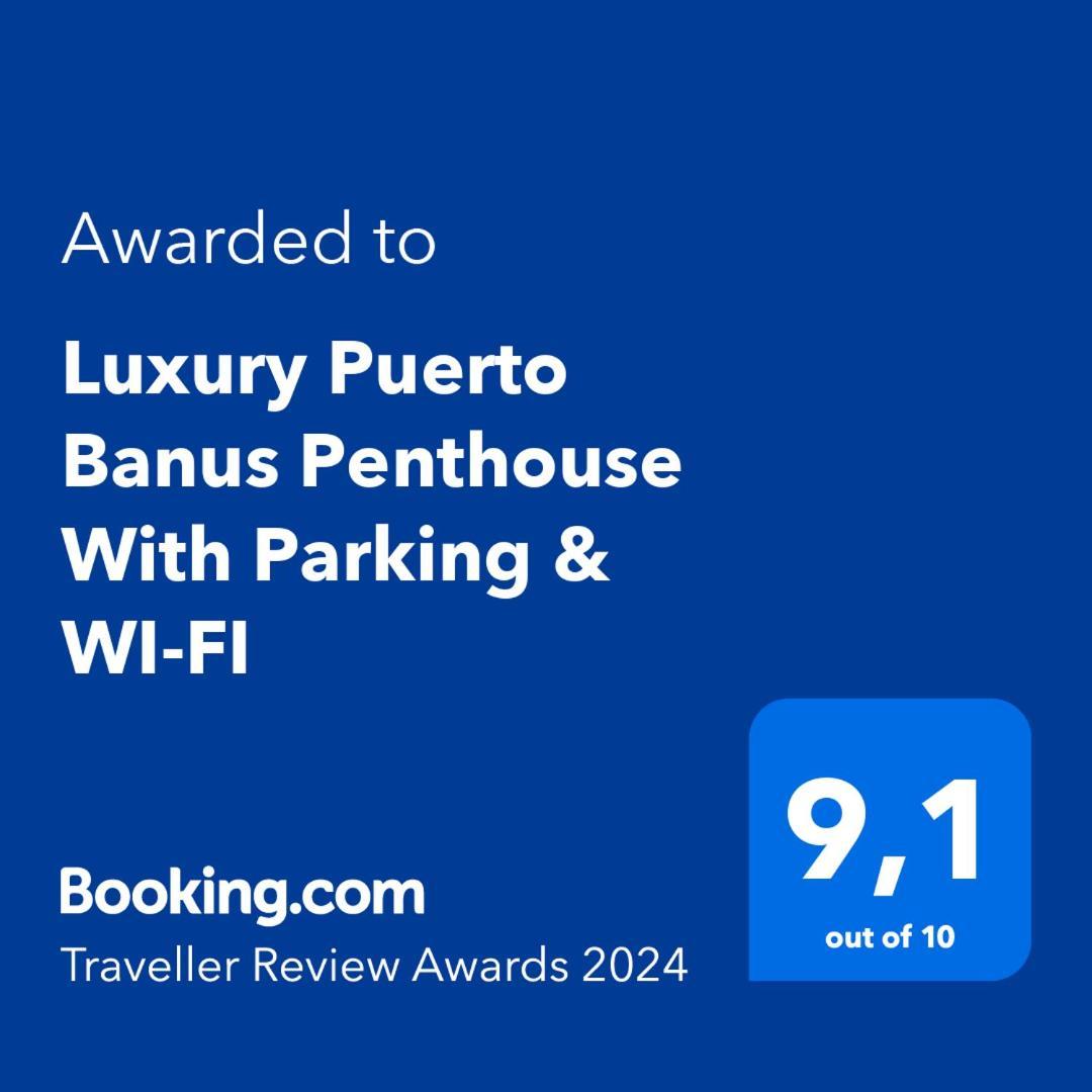 Luxury Puerto Banus Penthouse With Parking & Wi-fi Marbella